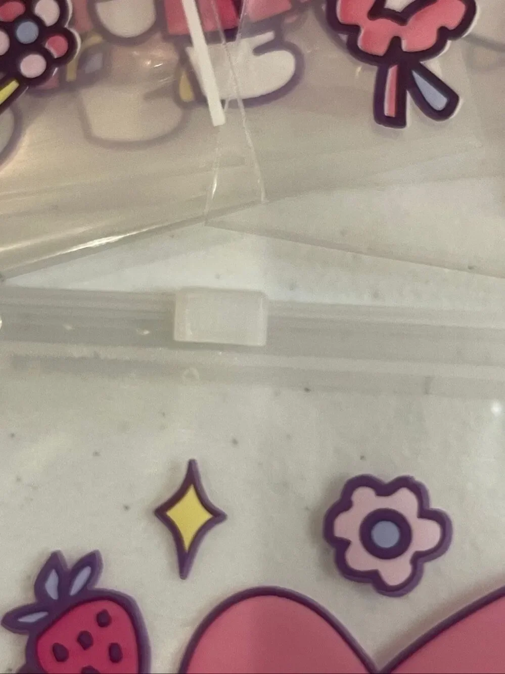 Sanrio My Melody Fancy Zip Bags 12 Pack 5” Clear Resealable Bags